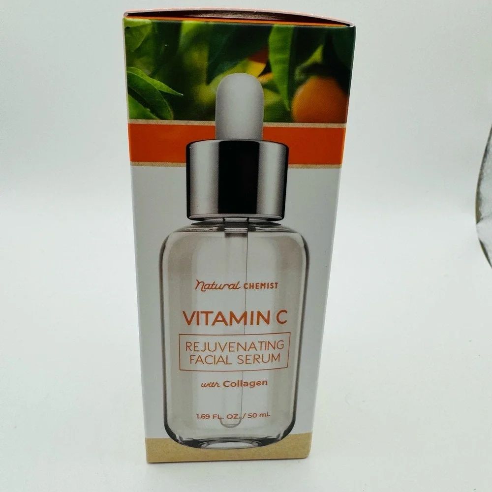 Natural Chemist Vitamin C Rejuvenating Facial Serum With Collagen‎ NEW